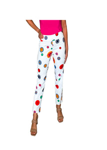 Krazy Larry P507 Pull on Pant - Circles