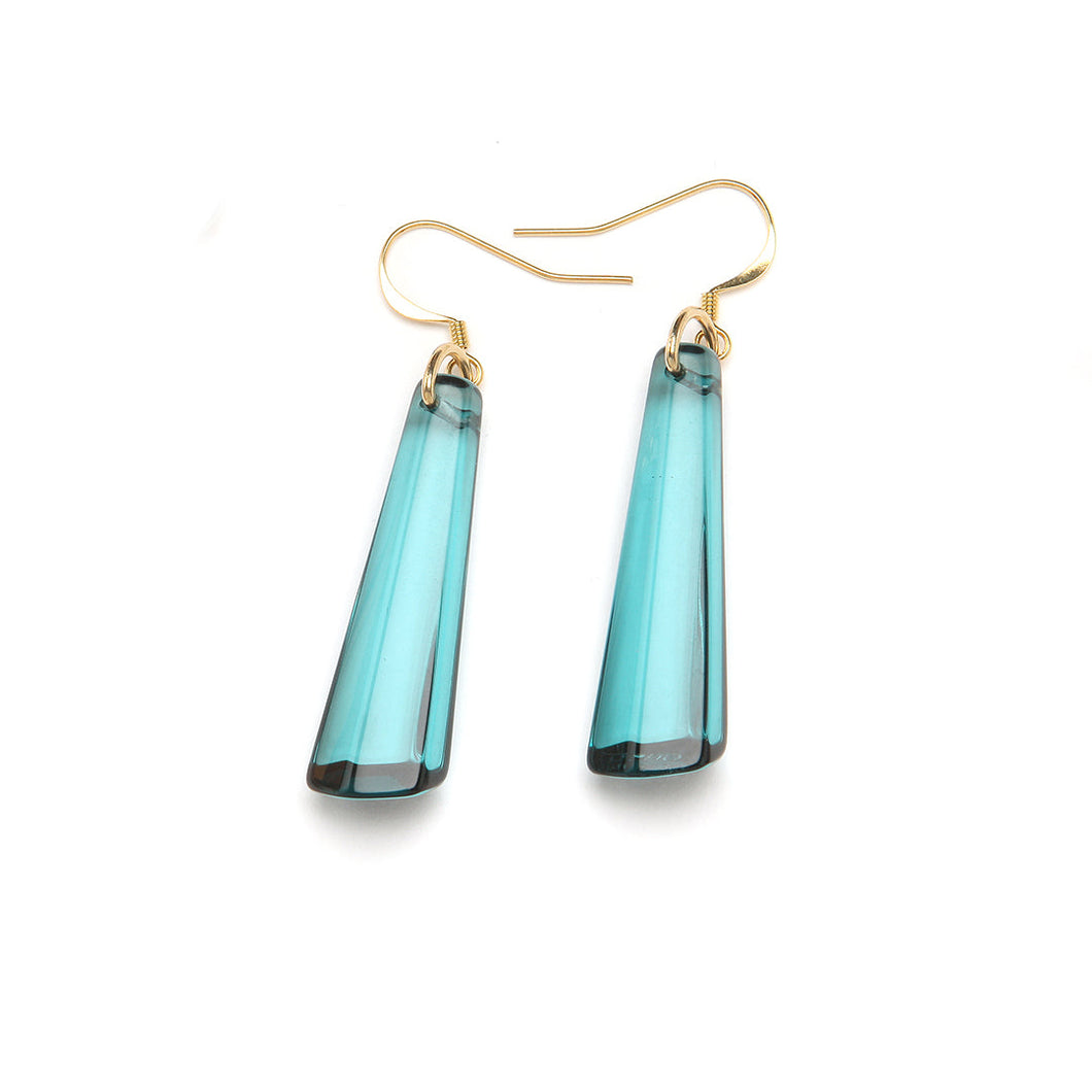 Crystal Drop Earring Emerald