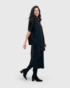 Essential Tekbika Go-To Vest Jacket, Black